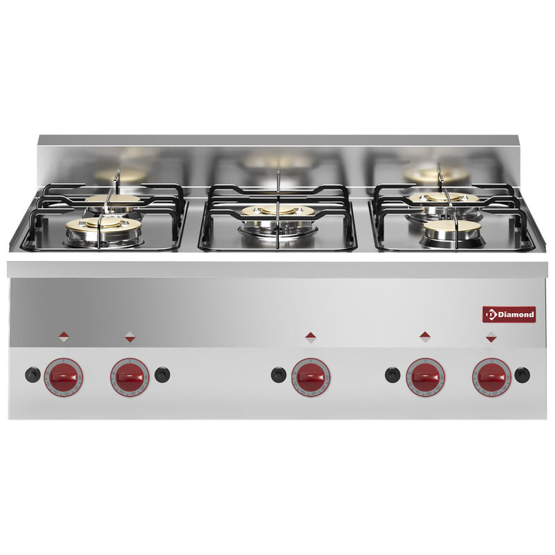 Gasfornuis 5 Branders -top-