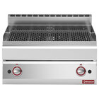 Stoom-grill op Gas, Met Gietijzeren Braadrooster -top-