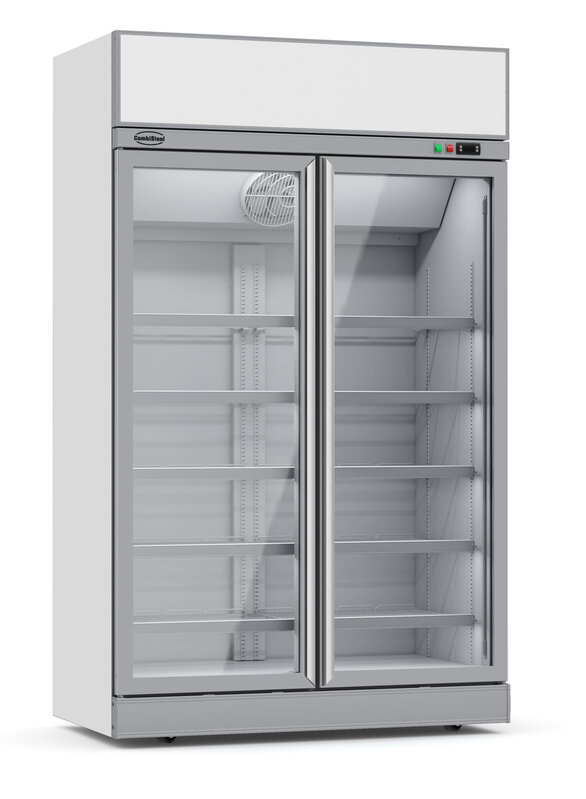 Koelkast 2 Glasdeuren Ins-1000r