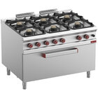 Fornuis Met 6 Branders "maxi" Gasoven