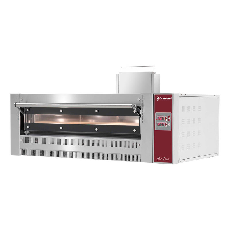 Gasoven, 9 Pizza's Ø 350 mm
