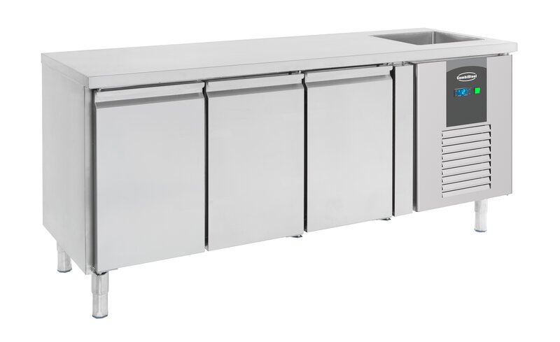 700 Koelwerkbank Spoelbak 3 Deuren