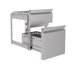 Ladenblok 2/3 Monoblock Soft Closing  Combisteel Geeft Geen Garantie Op Het Inbouwen Van Een Ladeblok