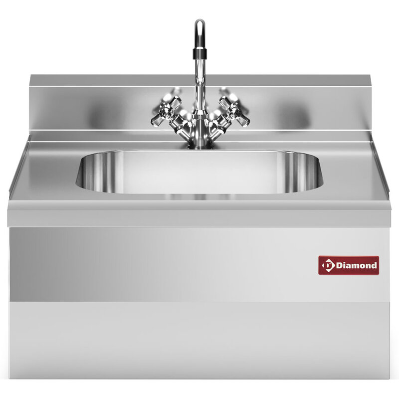 Spoelbak 400x400xh200 Met Mengkraan en Sifon