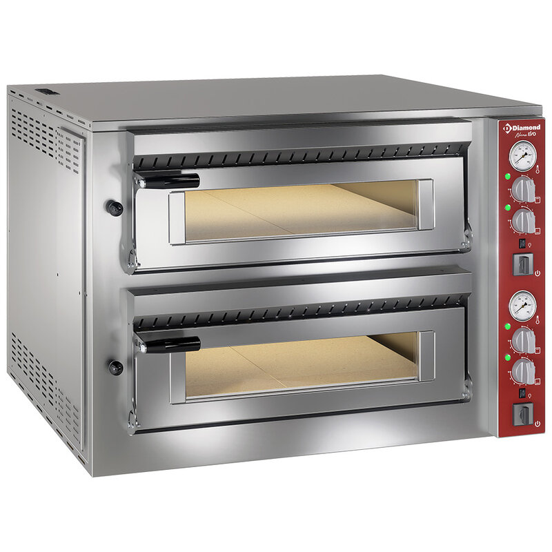 Elektrische Oven 2x 4 Pizza's