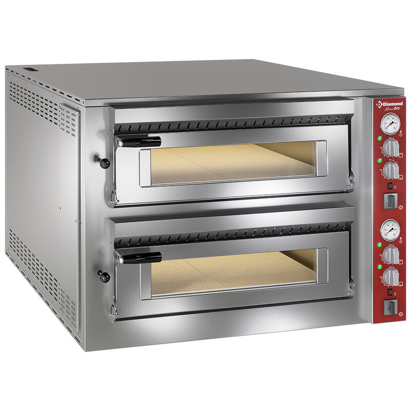Elektrische Oven 2x 6 Pizza's