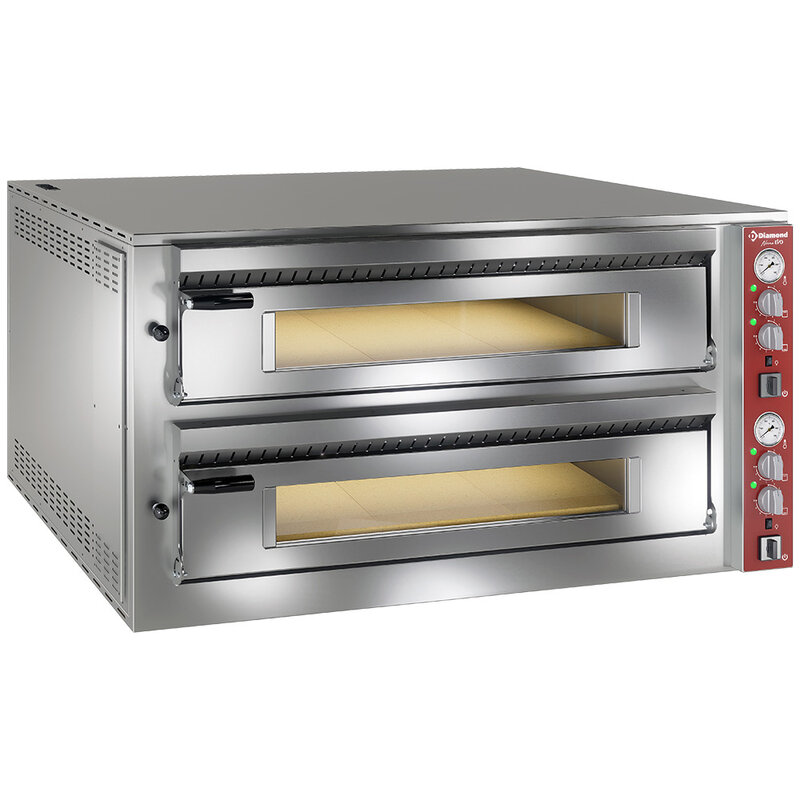 Elektrische Oven "extra - Large"  2x 9 Pizza's
