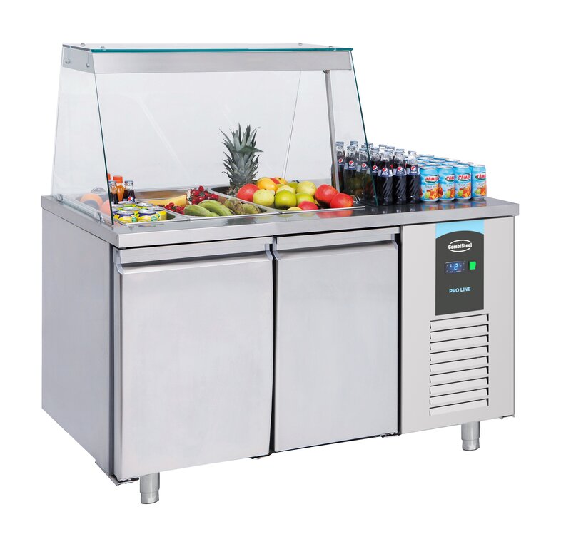 Saladette 2 Deuren 3x 1/1 GN Pan