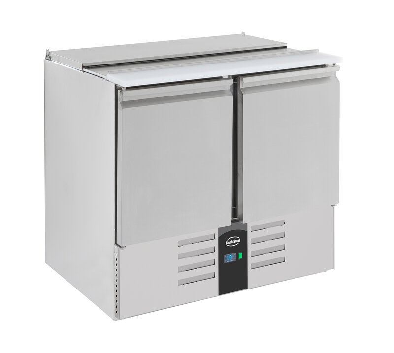 Saladette 2 Deuren 2.5x1/1gn Pan