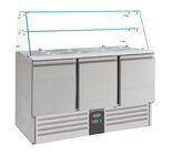 Gekoelde Saladette Glasopstand 3 Drs