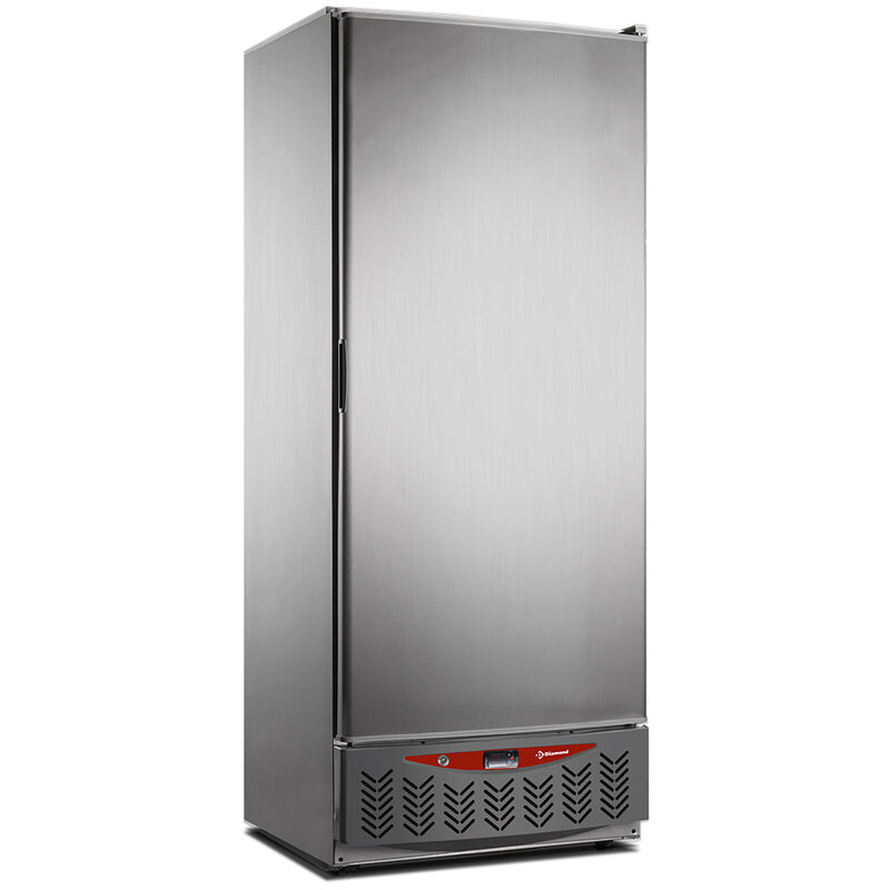 Geventileerde Koelkast, 525 Liter, Gn2/1+600x400, Roestvrij Staal