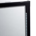 Geventileerde Koelkast, 525 Liter, Glazen Deur, Gn2/1+600x400, Roestvrij Staal