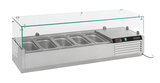 Gekoelde Opzetvitrine 1/4 GN X 5