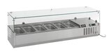 Gekoelde Opzetvitrine 1/4 GN X 8