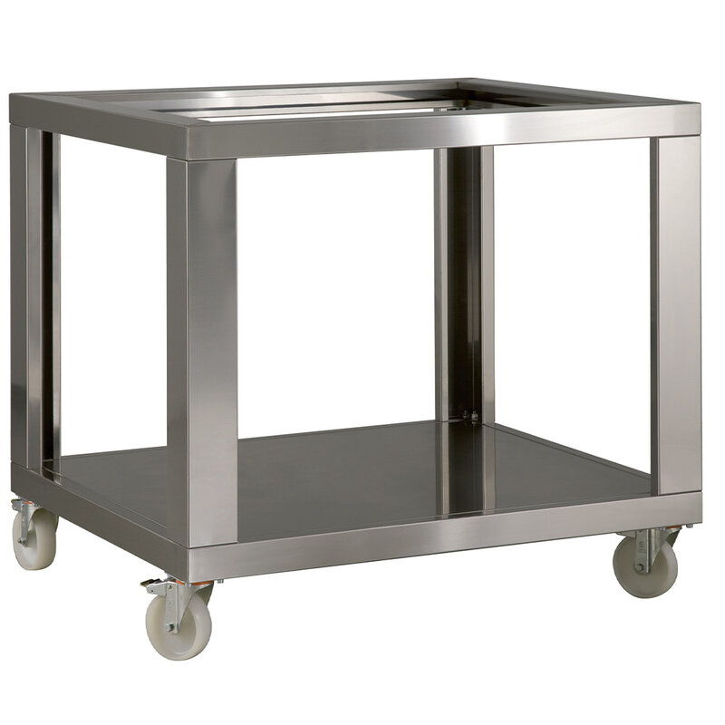 Imitatie Rvs Steun Gl6/35-xld, Wielen, 2 Met Rem