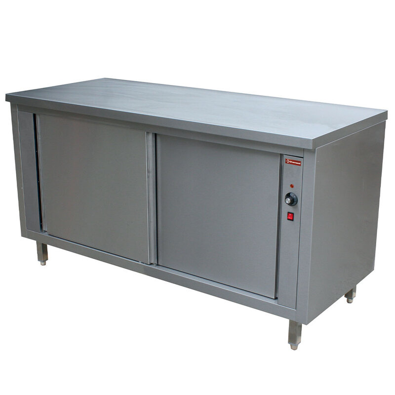 Centrale "doorgeef" Warmkasten - Schuifdeuren
