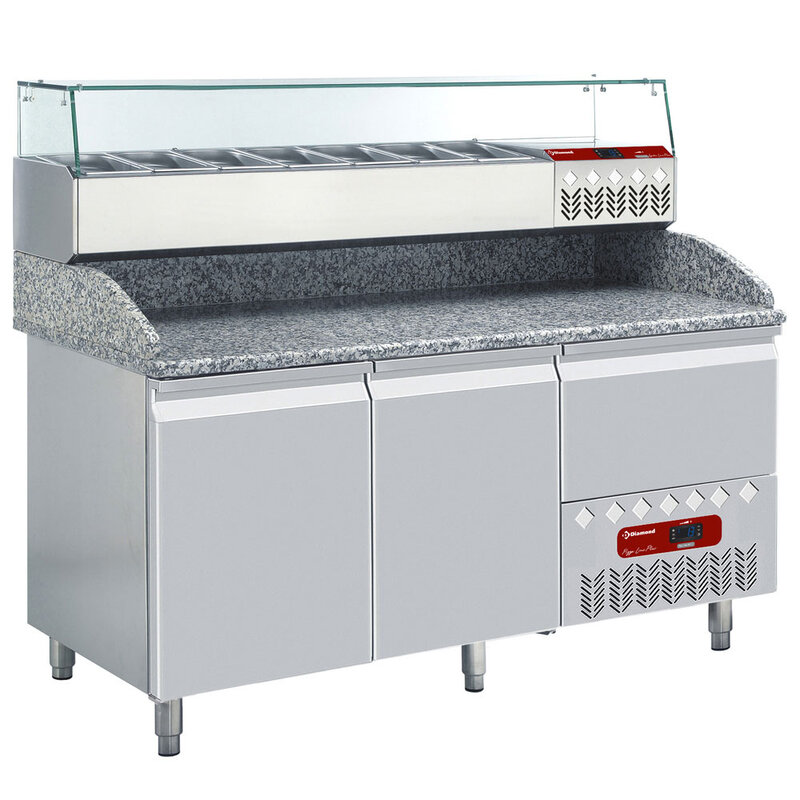 Geheel Koelkast Tafel & Gekoelde Structuur :