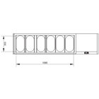 Geheel Koelkast Tafel & Gekoelde Structuur :