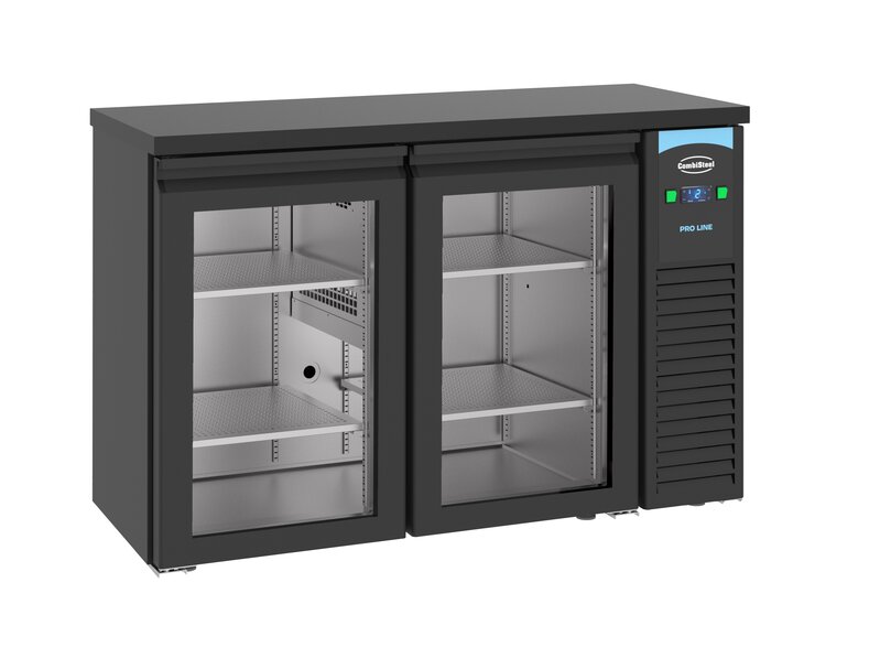 Barkoeler Zwart 2 Glasdeuren