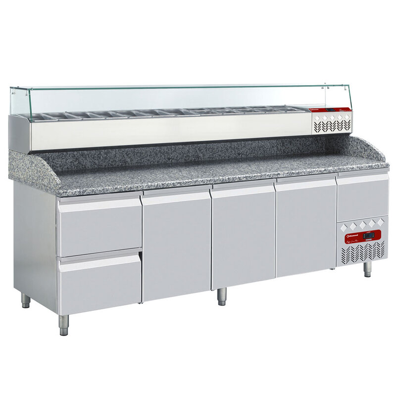 Geheel Koelkast Tafel & Gekoelde Structuur :