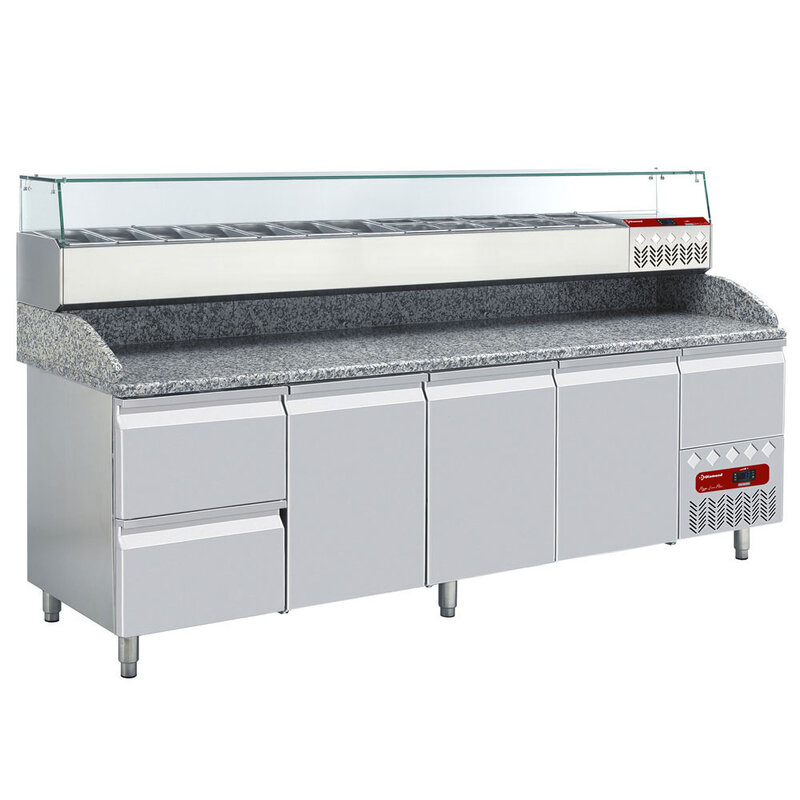 Geheel Koelkast Tafel & Gekoelde Structuur :