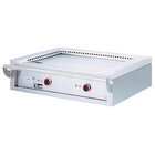 Elektrische "teppanyaki" Plaat, 2 Zones (2x 5,85 Kw), Tafelmodel -top-