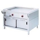 Teppanyaki Gasplaat, 2 Zones (2x 7 Kw), op Kast