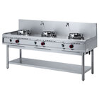 Wok-gasfornuis, 3 Vuren (3x 13 Kw)