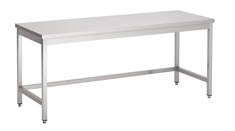 600 Werktafel Open Onderstel 700