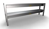 Etagere Keramisch Verwarmd 2 Niveaus 1800 10 Heaters À 250w