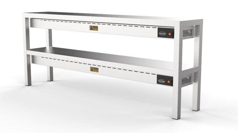 Etagere Keramisch Verwarmd 2 Niveaus 1800  10 Heaters À 250w