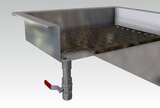 Crushed Ice Bak 1/1 GN Inbouw Rvs Aisi 304