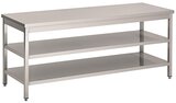 600 Werktafel 2 Schappen 700