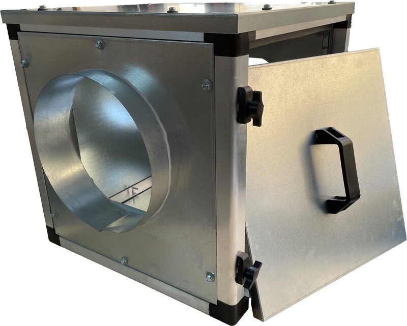 Ventilator IN Box Dubbelwandig 9/9/1400