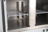 Pizzawerkbank Glasopstand 3 Deuren