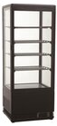 Koelvitrine 98l Zwart