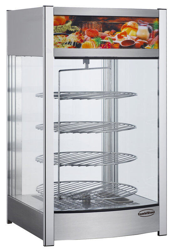 Roterende Warmhoudvitrine 97l