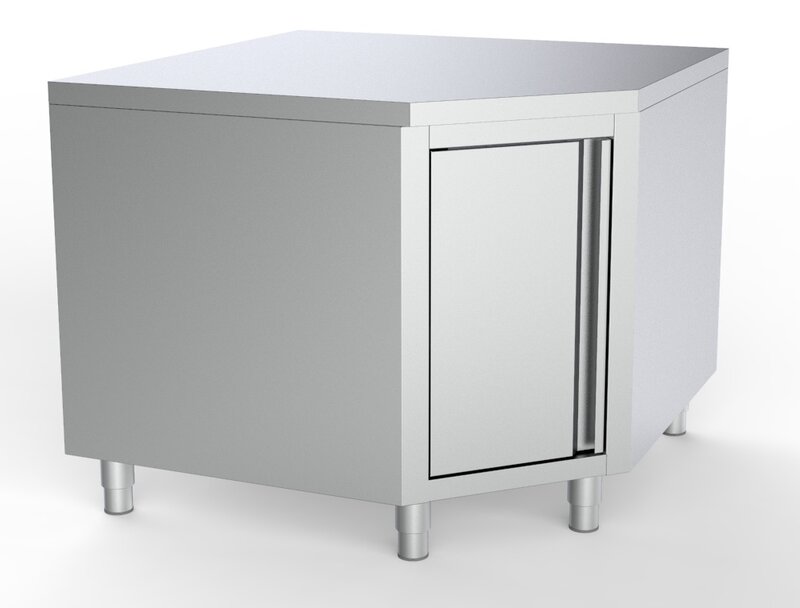 Werktafel Hoek Met Deur 1000/1000 Voor 600mm Tafels