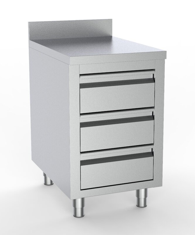 700 Werktafel Met 3 Laden Rand 500