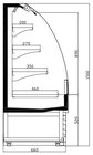 Koelvitrine 1.3