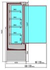 Wandkoeling Jamie 3 Deuren 1.9