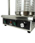 Hot Dog Warmer Met 2 Brood Verwarmstaven