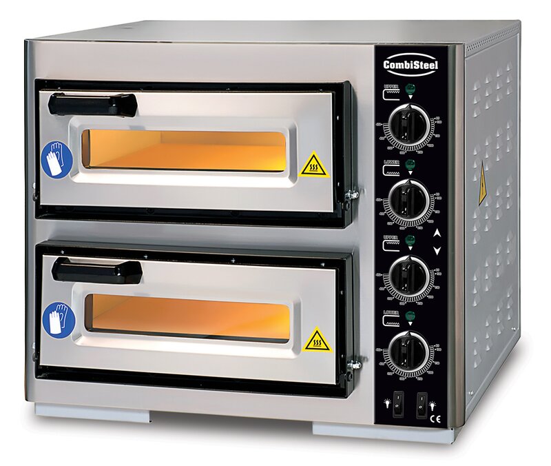 Elek. Pizzaoven Dubbel 2 X 1