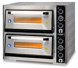 Elek. Pizzaoven Dubbel  2 X 4