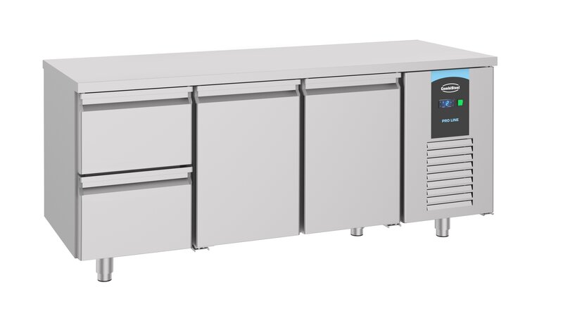 700 Koelwerkbank 2 Deuren 2 Laden Energy Line