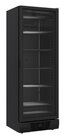 Vrieskast 1 Glasdeur Zwart 382l