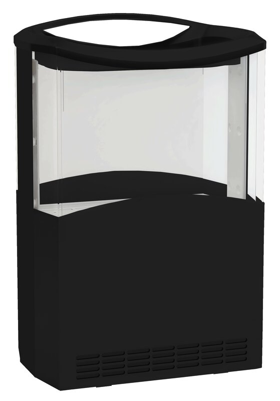 Impulskoeler Open Zwart 110l