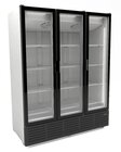 Koelkast 3 Glasdeuren - Wit 9002