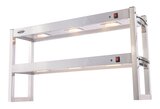 Etagere Halogeen Verwarmd 2 Niveaus 1200 Demontabel