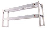 Etagere Halogeen Verwarmd 2 Niveaus 1500 Demontabel